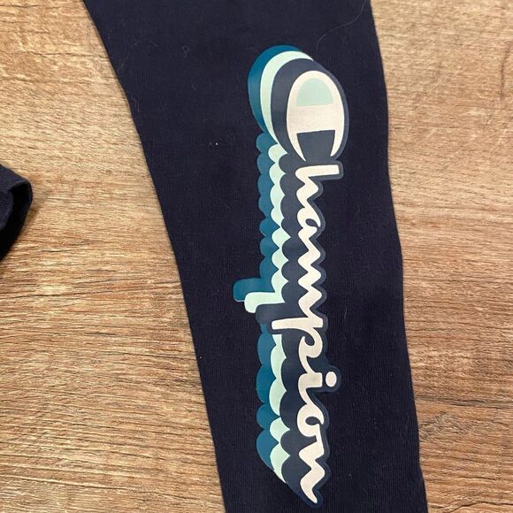 Champion Toddler Leggings Black Size 3T - Picture 2 of 6